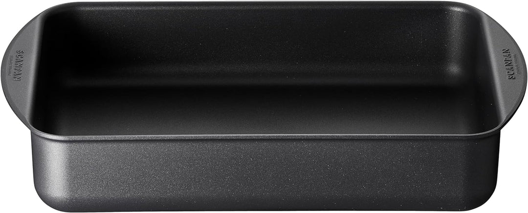 SCANPAN Classic 34 x 22 cm Roasting Pan, Black, 34 x 22 cm