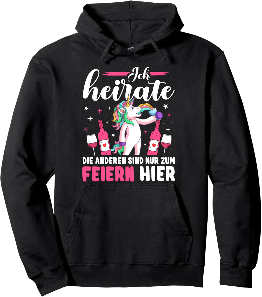 Junggesellinnenabschied Braut T-Shirt JGA Kostüm Polterabend Pullover Hoodie