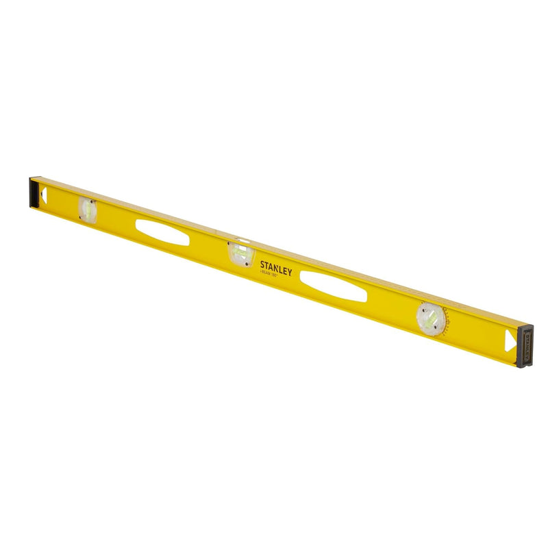 Stanley I-Beam 180° Wasserwaage, Lineal, 80 cm Länge, Aluminium, vertikale / horizontale / justierba