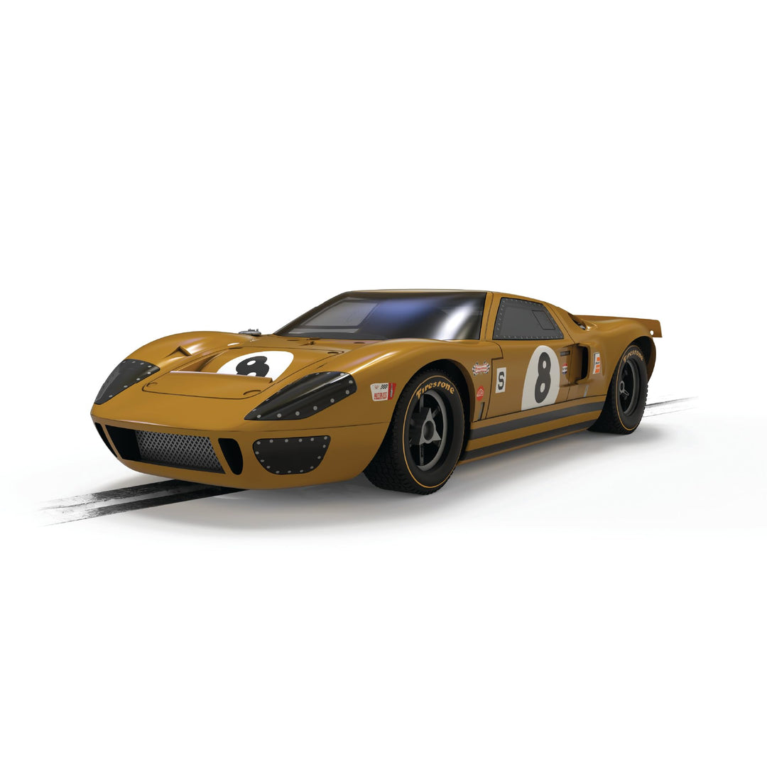 Scalextric Cars – C4495 Ford GT40 – BOAC 500 1968 – Drury-Holland – Spielzeug-Schlitzauto zur Verwen