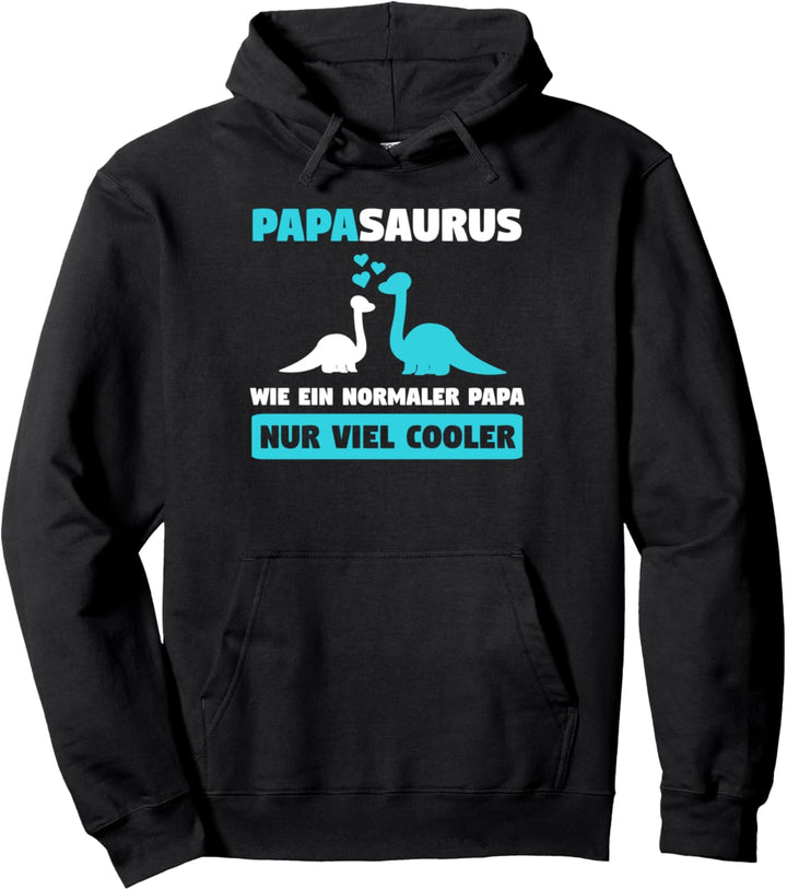 Papa Papasaurus Vater Geschenk Pullover Hoodie