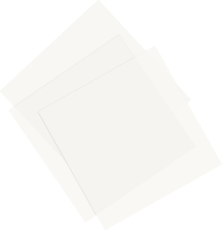 1000 Blätter 15x15 cm Burgerpapier Weiss, Burger Patty Papier für Burgerpresse, Hamburger Papier Ant
