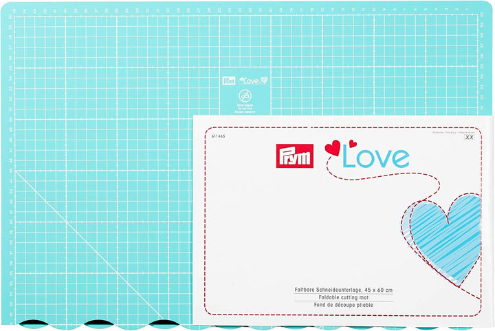Prym Schneidematte, 45 x 60 cm Gesamtfläche, 30 x 45cm gefaltet Single, Single
