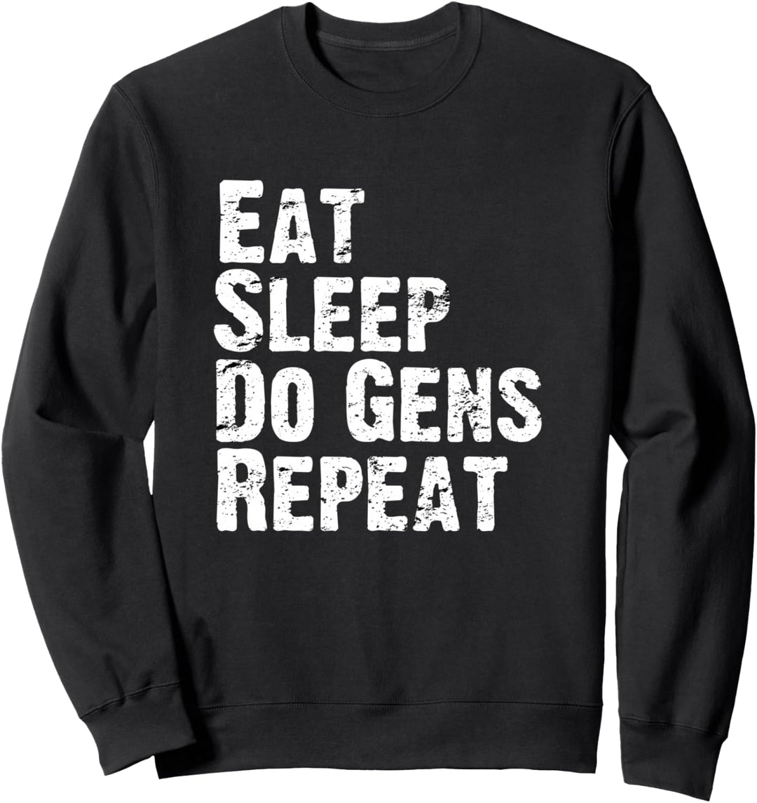 Schlaf essen Do Gens Wiederholen DBD Survivor Main Sweatshirt