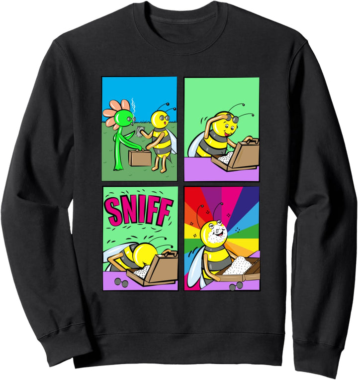 Biene als Honigdealerin Sumsi Biene Imker Imkerei Zeidler Sweatshirt