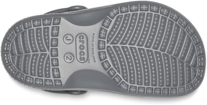 Crocs Unisex Kinder Baya Lined T Clogs 22/23 EU Charcoal, 22/23 EU Charcoal