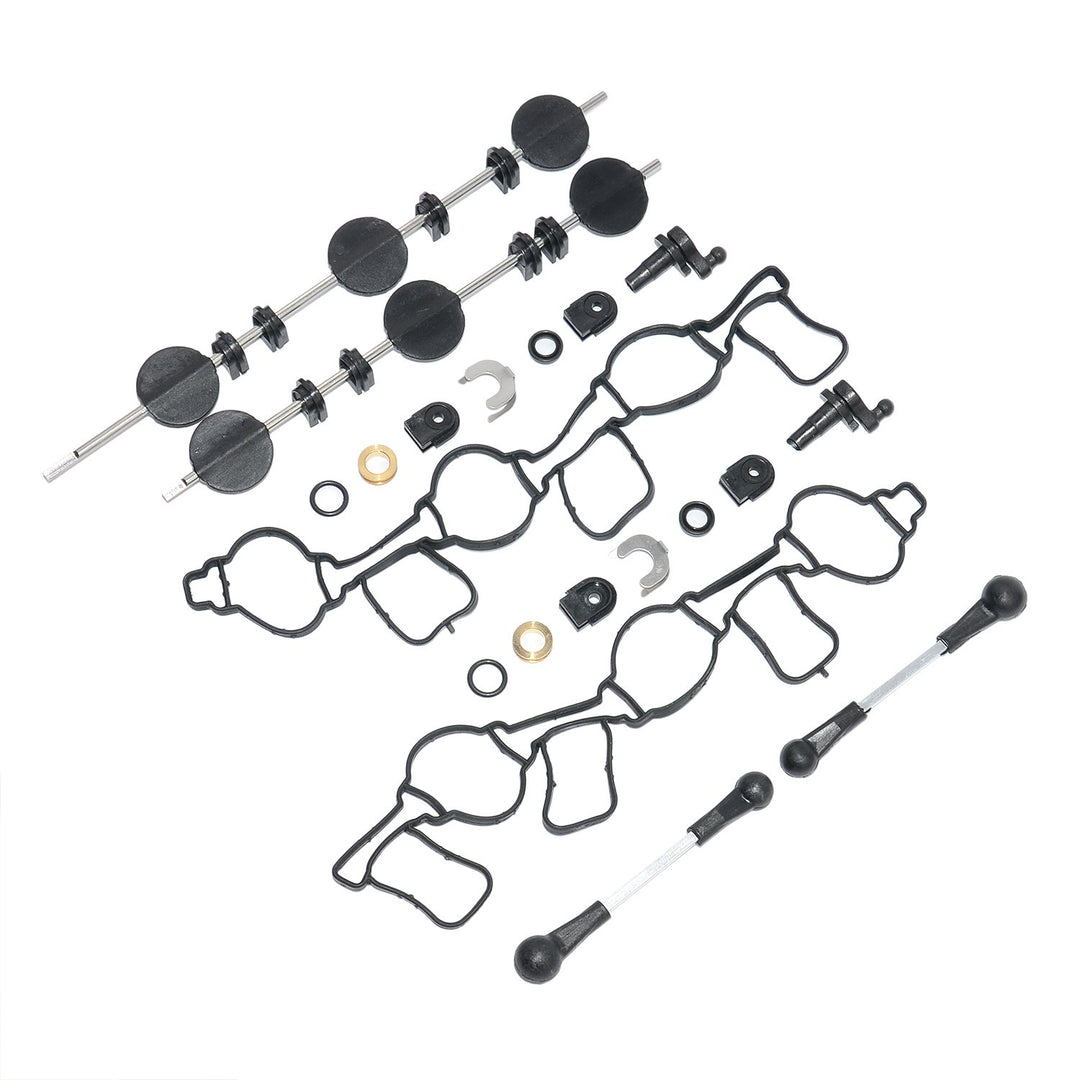 Bisenya Ansaugkrümmer Drallklappen Set Kompatibel mit 059129711CK 059129711DC 059129712BQ 059198212,