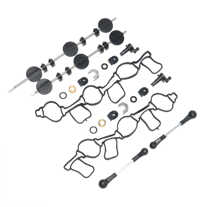 Bisenya Ansaugkrümmer Drallklappen Set Kompatibel mit 059129711CK 059129711DC 059129712BQ 059198212,
