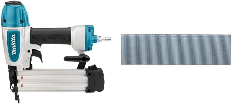 Makita AF506 Druckluftnagler 8 Bar 50 mm & 50 mm Nägel für Druckluft Nagler AF505-5000 Stück Stauchk