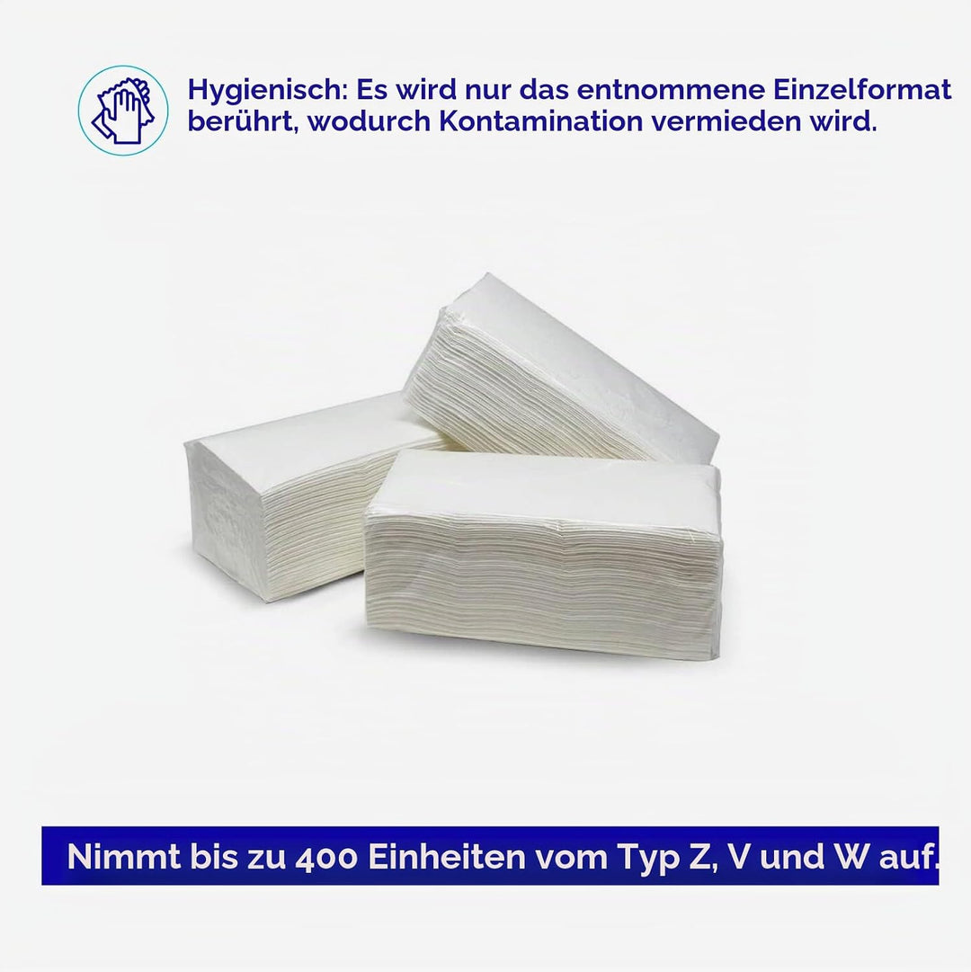 Jofel Hexotol AF50000 Spender für Toilettenpapier, Kunststoff, weiss, weiss, 28,7x14x28.7 cm, 28,7x1