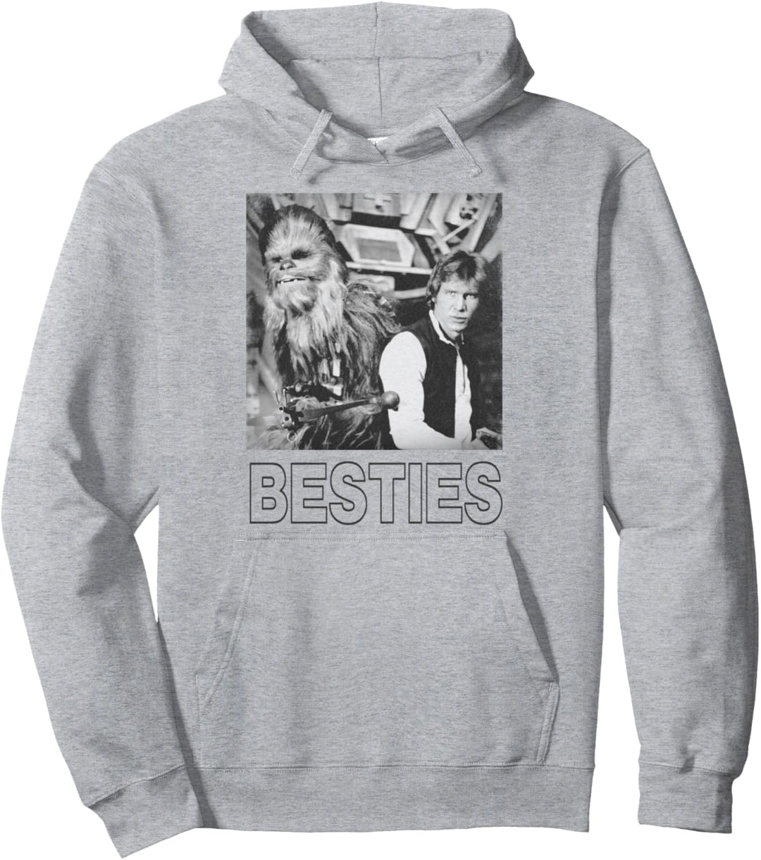 Star Wars Han Solo Chewbacca Besties C1 Pullover Hoodie