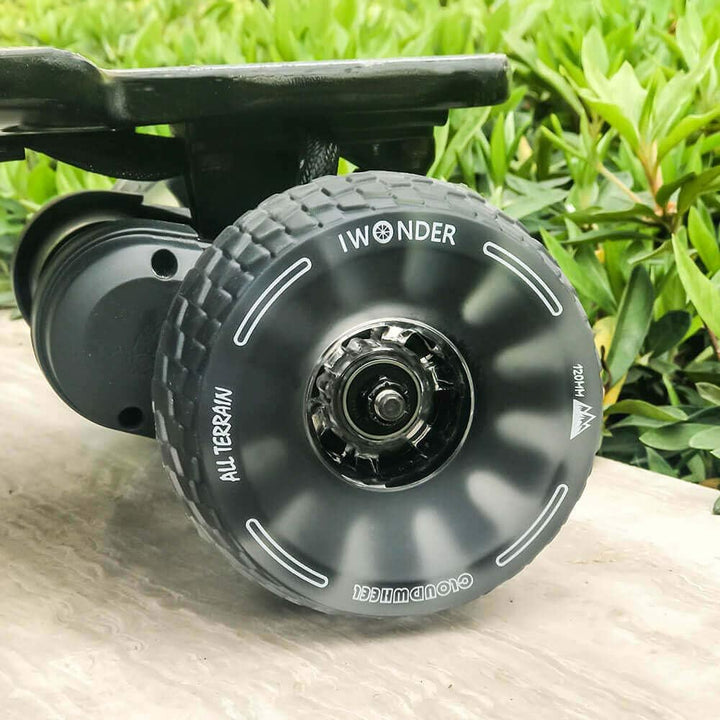 IWONDER Cloud Wheel 120 mm Discovery Elektro-Skateboard-Räder, patentierter Dämpfungsschaumkern, für