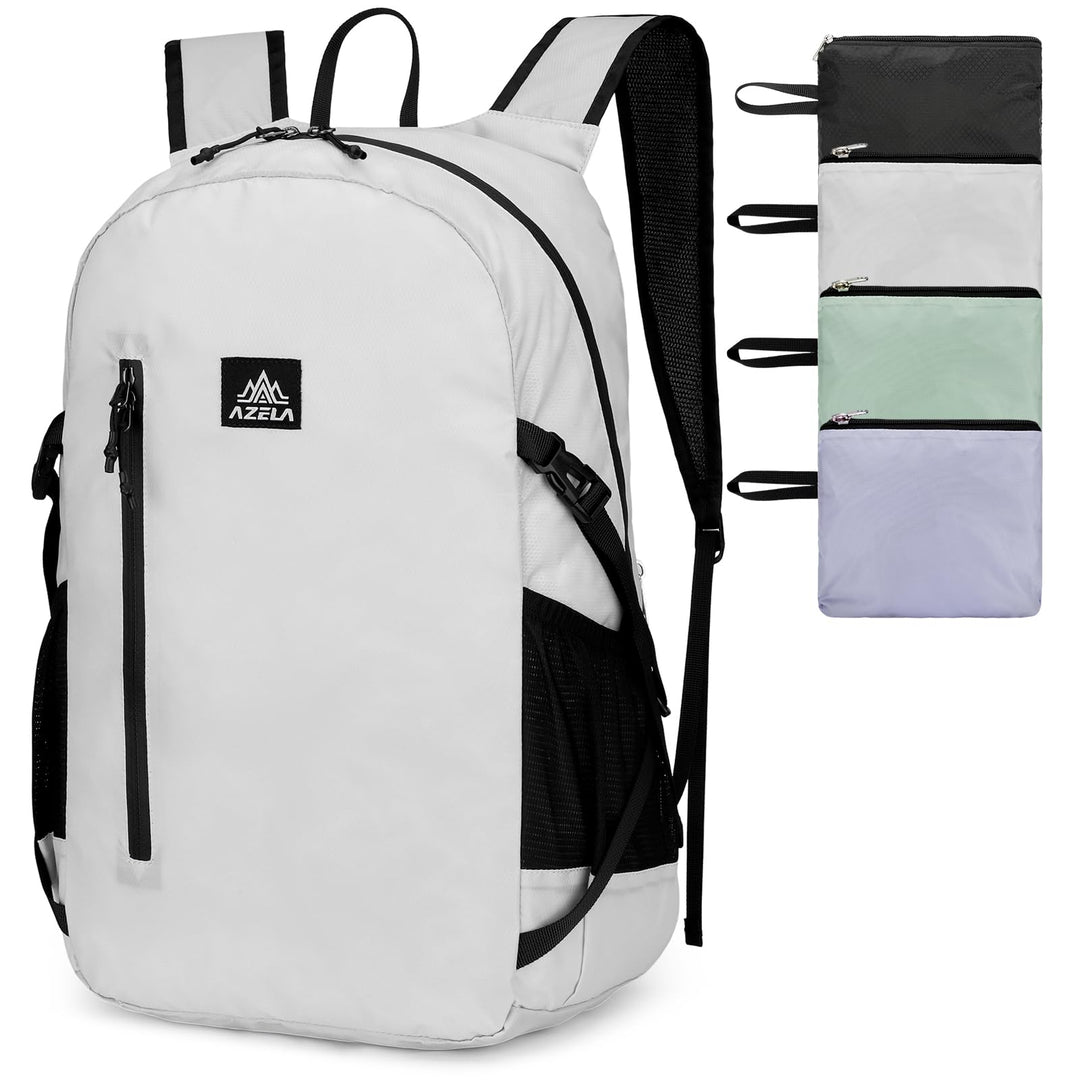 Faltbarer Wanderrucksack 20L, Ultraleichter Nylon Rucksack Tagesrucksack Damen Herren, Wasserfest Pa