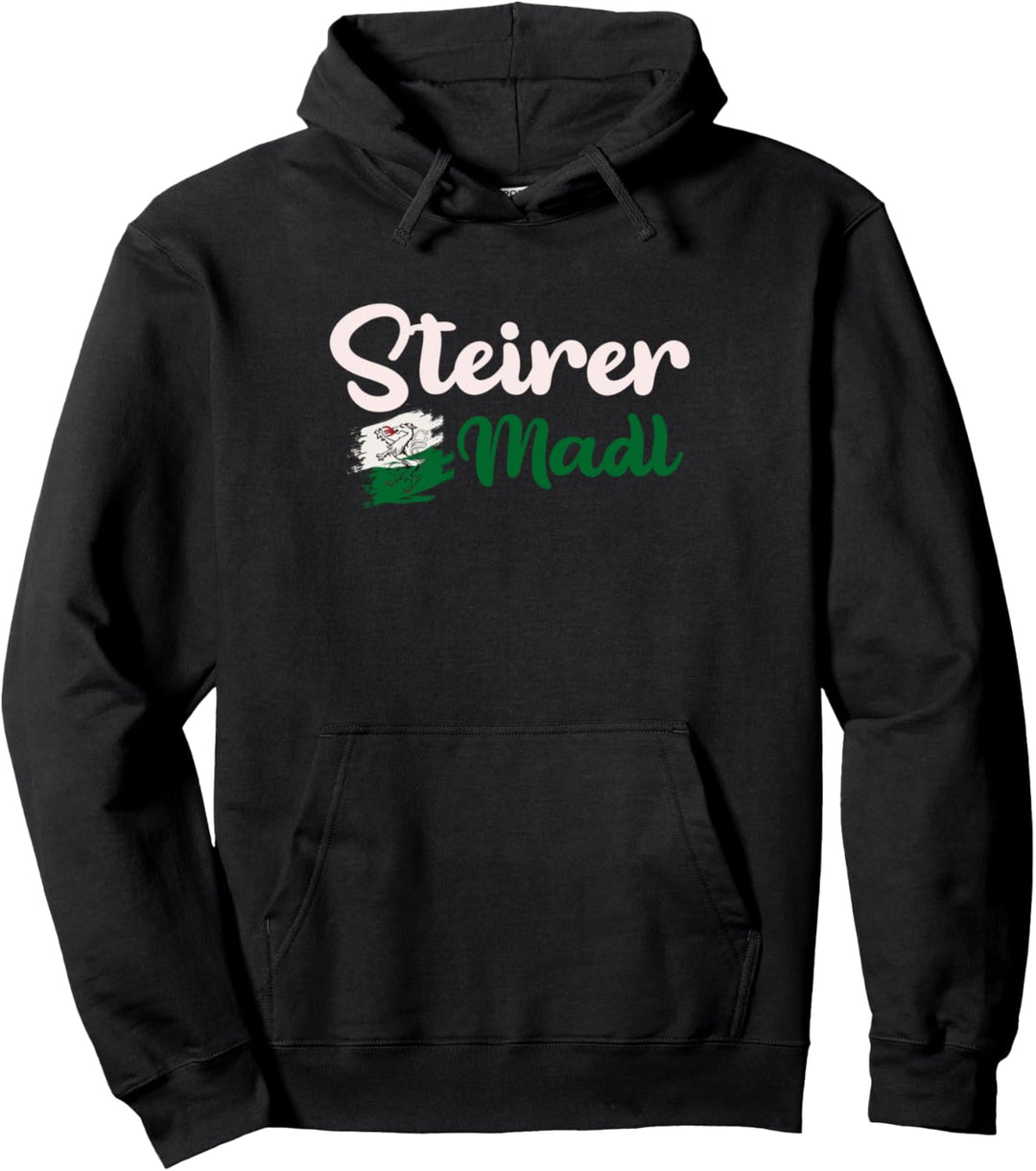 Dirndl & Lederhose Trachten Ersatz Steirisches Steirermadl Pullover Hoodie