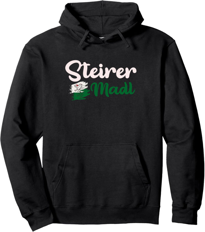 Dirndl & Lederhose Trachten Ersatz Steirisches Steirermadl Pullover Hoodie