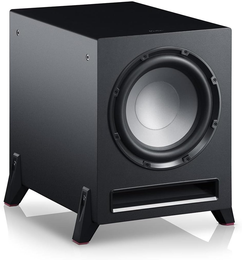 Teufel T 10 Subwoofer Aktiv-Subwoofer der High End-Klasse, als Frontfire- oder Downfire-Subwoofer Mu