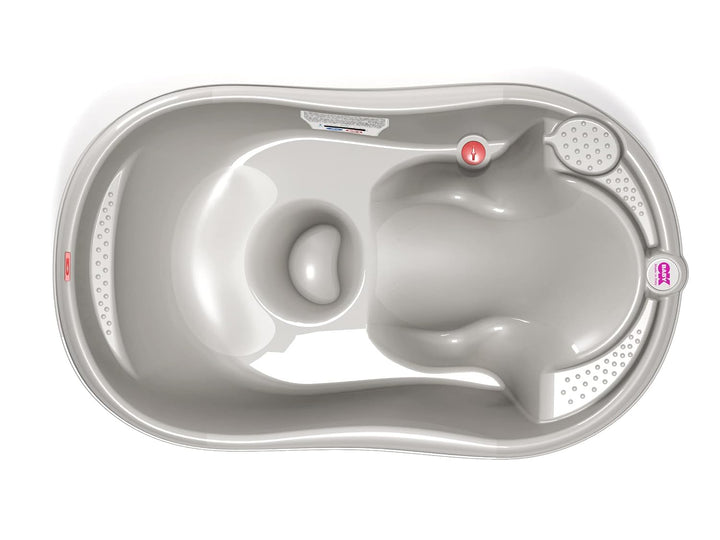 OK Baby N38232035X Onda - Baby-Badewanne, grau, Grau