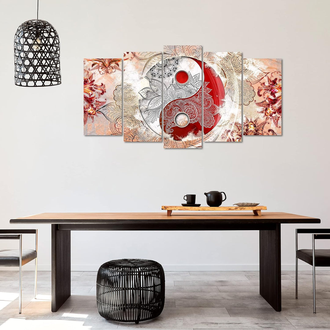 DekoArte 509 - Modernes Bild, digitalisierter Kunstdruck | Dekoratives Bild für den Salon oder das S