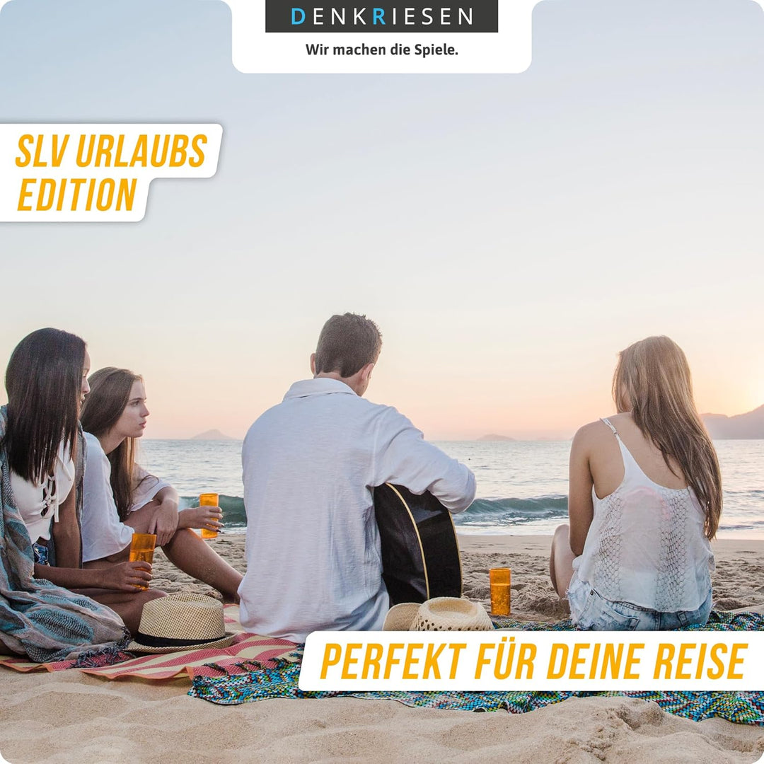 DENKRIESEN - Stadt Land Vollpfosten® – Das Kartenspiel - Urlaubs Edition - Meer im Kopf.' | Geschenk
