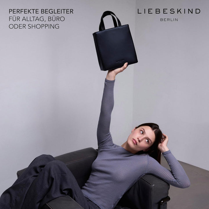 Liebeskind Damen Paperbag S Tote Offwhite, Offwhite