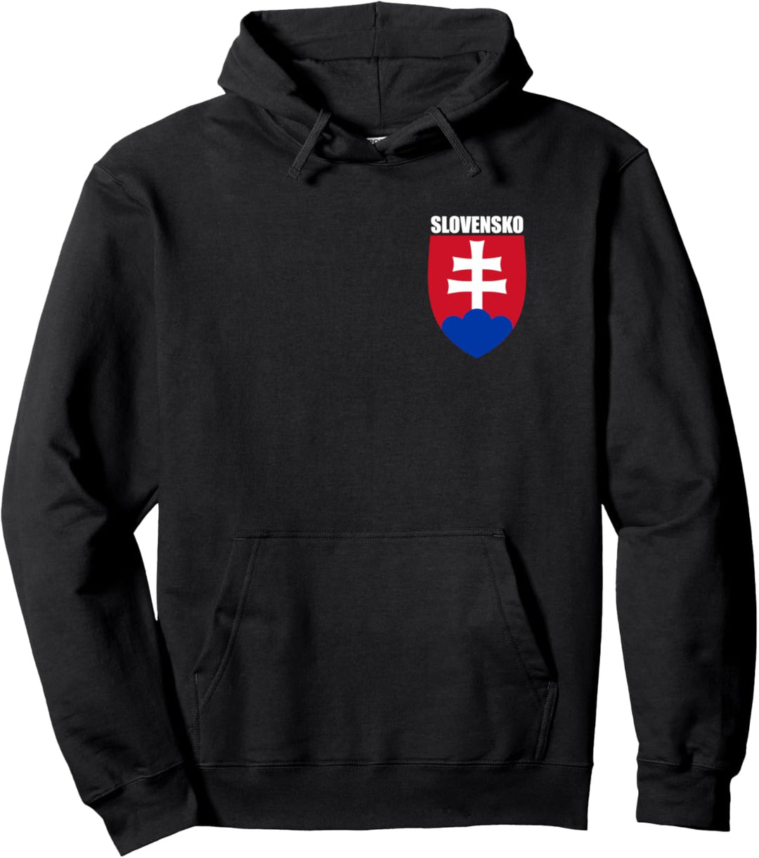 Slovensko Slovakian Coat Of Arms Souvenir Slovak Republic Pullover Hoodie