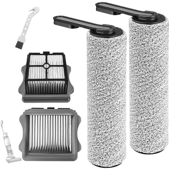 DianSung Bürstenrolle + Filter Ersatzteile für Tineco Floor One S5, S5 Pro, S5 Pro 2, S5 Extreme-Nas