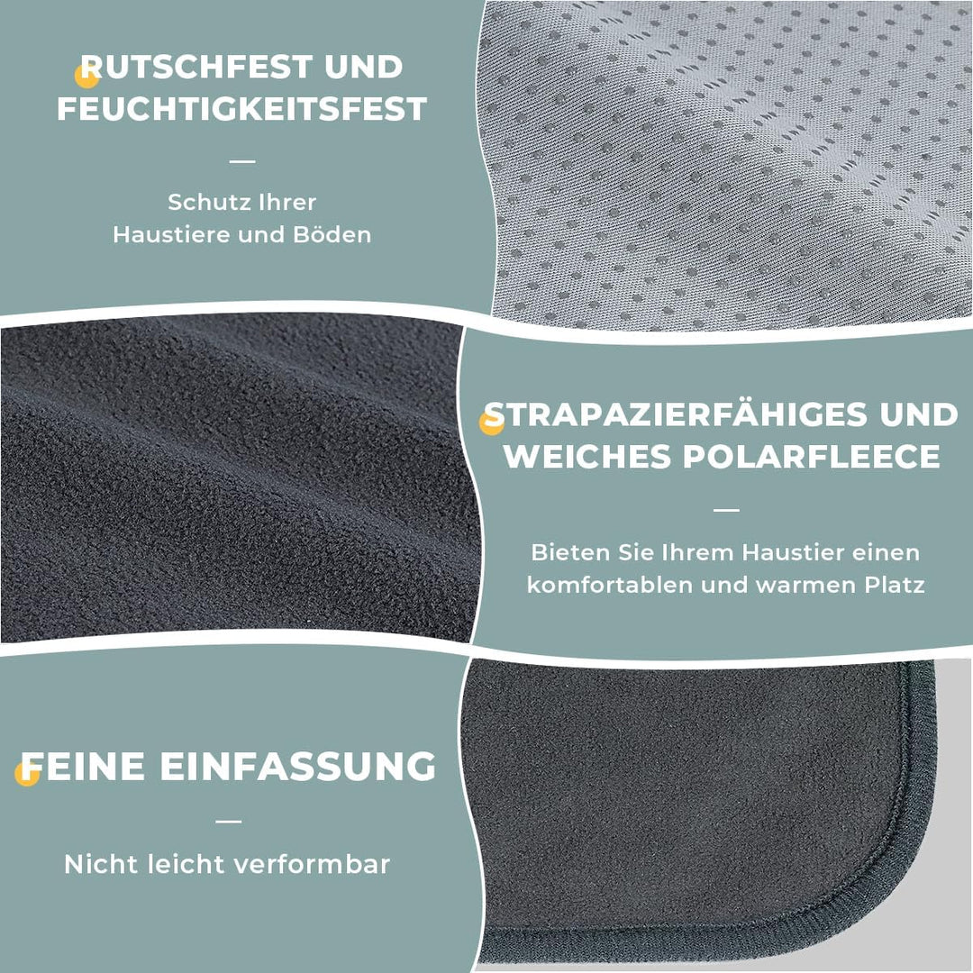 Welpen Unterlagen 2 Stück 104 x 104 cm Inkontinenzunterlage Waschbar PIPI Pads für Meerschweinchen H