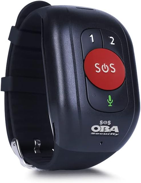 Oba security SOS-Armband für ältere Menschen, Rettung, GPS-4G-Anrufe, Stürze, GPS-Position, Kardio,