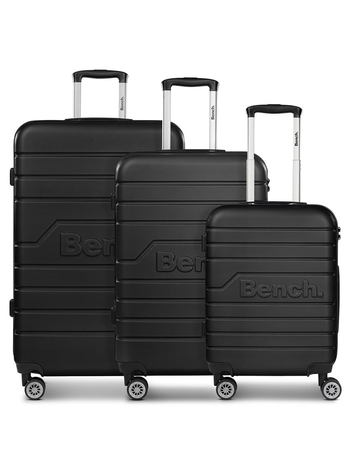 Bench Hartgepäck Koffer-Set 3-teilig | Reise-Trolleys aus hochwertigem, robustem ABS Material | für