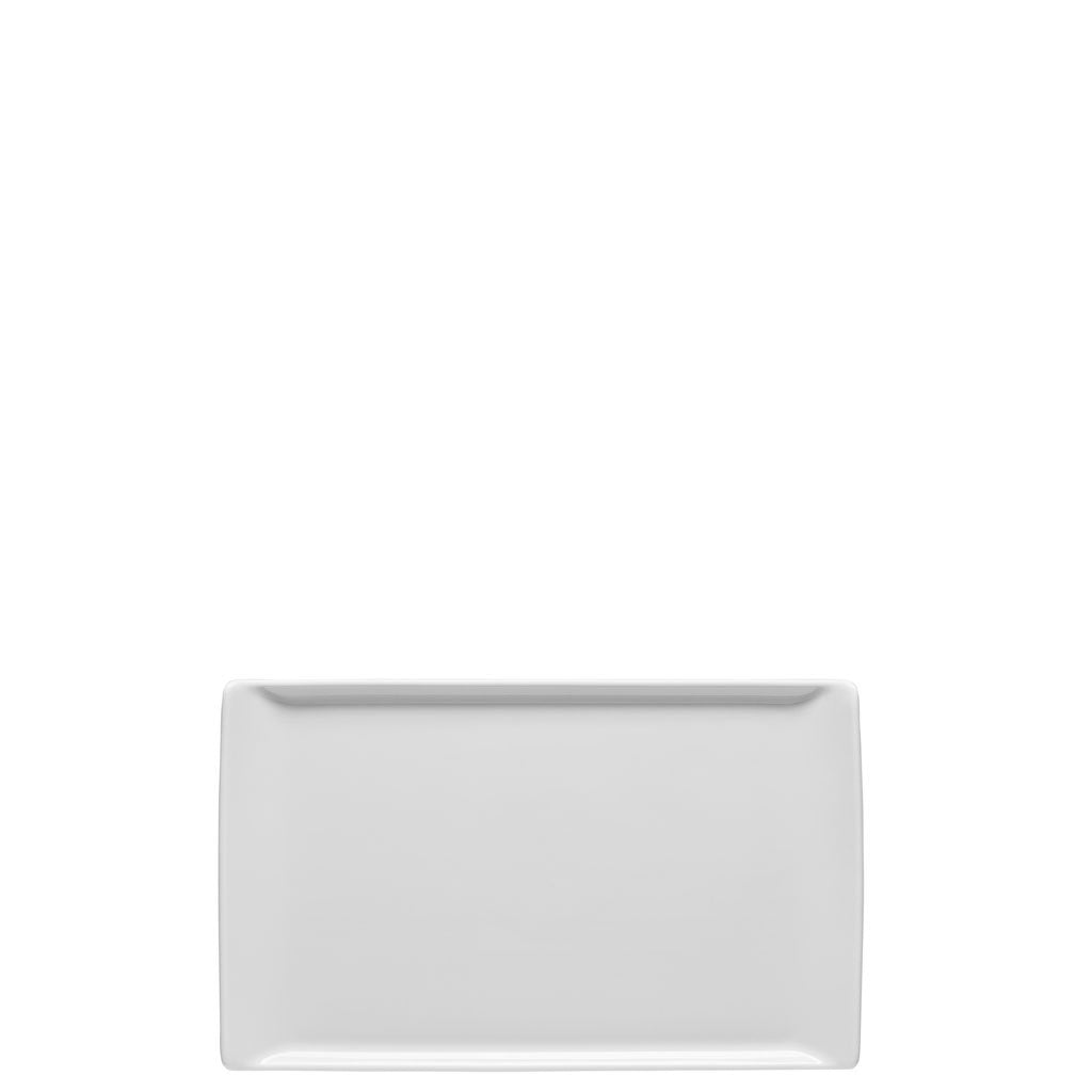 Rosenthal Mesh Weiss Platte 24 x 15 cm flach