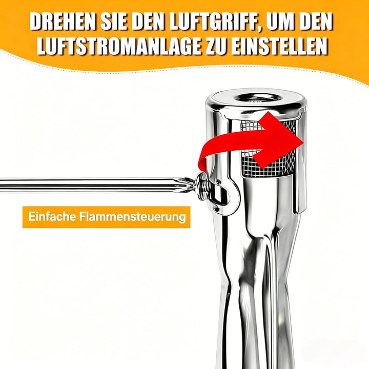 GFTIME 36.7 bis 51CM Universal Brenner für Charbroil, Napoleon, Landmann, Enders, Barbecook, Tepro,