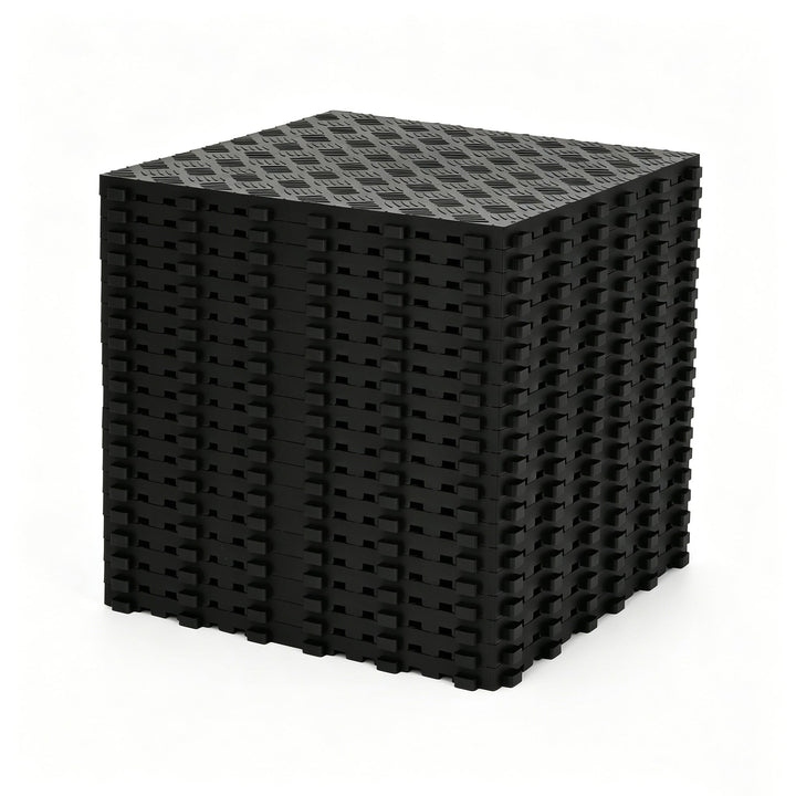 bimiti 20 Stück 40x40cm PVC Garagenboden, Garagenboden Fliesen aus Gummi, Garagenboden Schutzmatte r