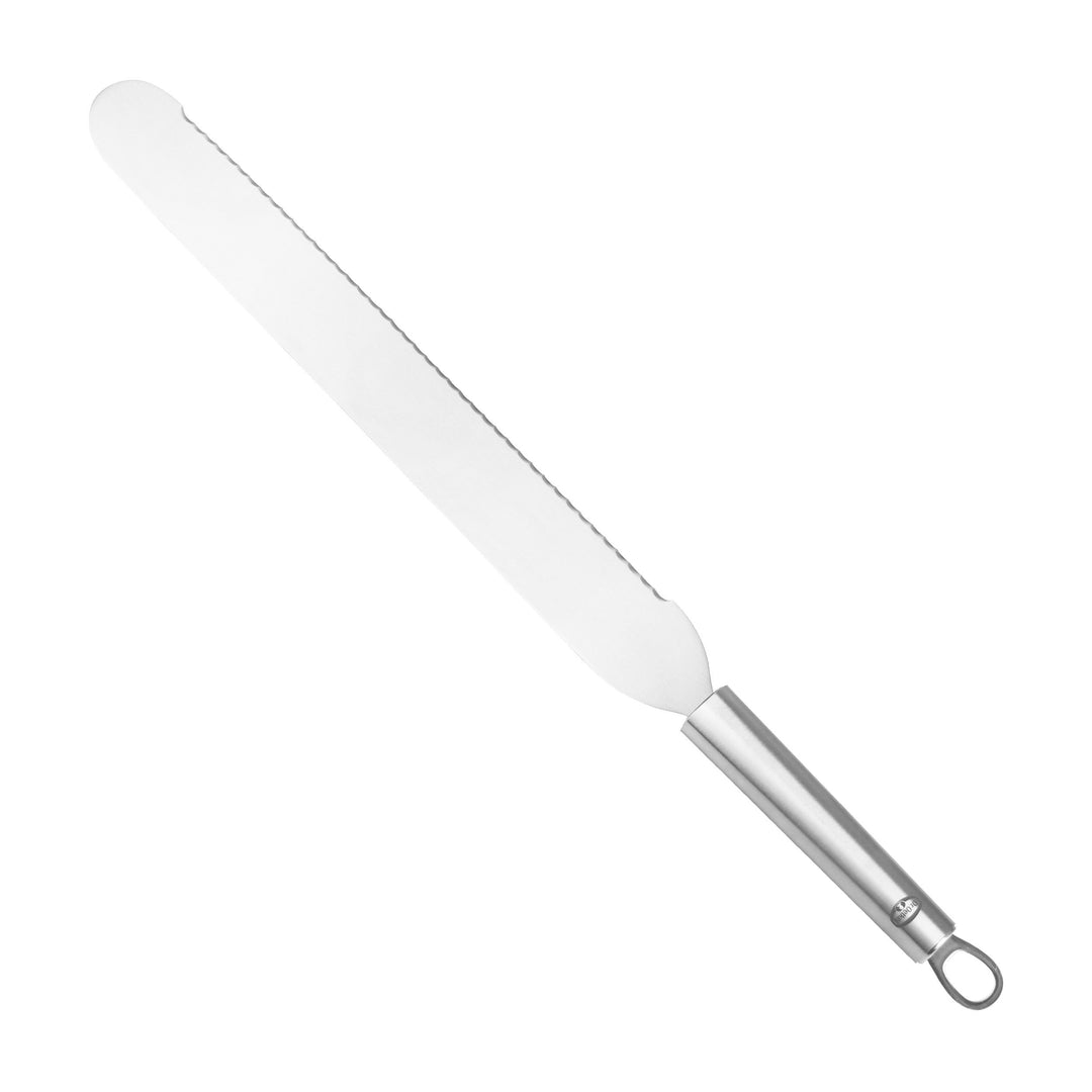 Dr. Oetker Kuchenmesser 48cm, Küchenhelfer aus hochwertigem Edelstahl, zum senkrechten und waagerech