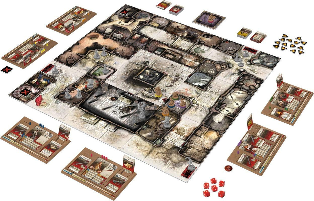 CMON, Zombicide: Black Plague, Grundspiel, Kennerspiel, Dungeon Crawler, 1-6 Spieler, Ab 14+ Jahren,