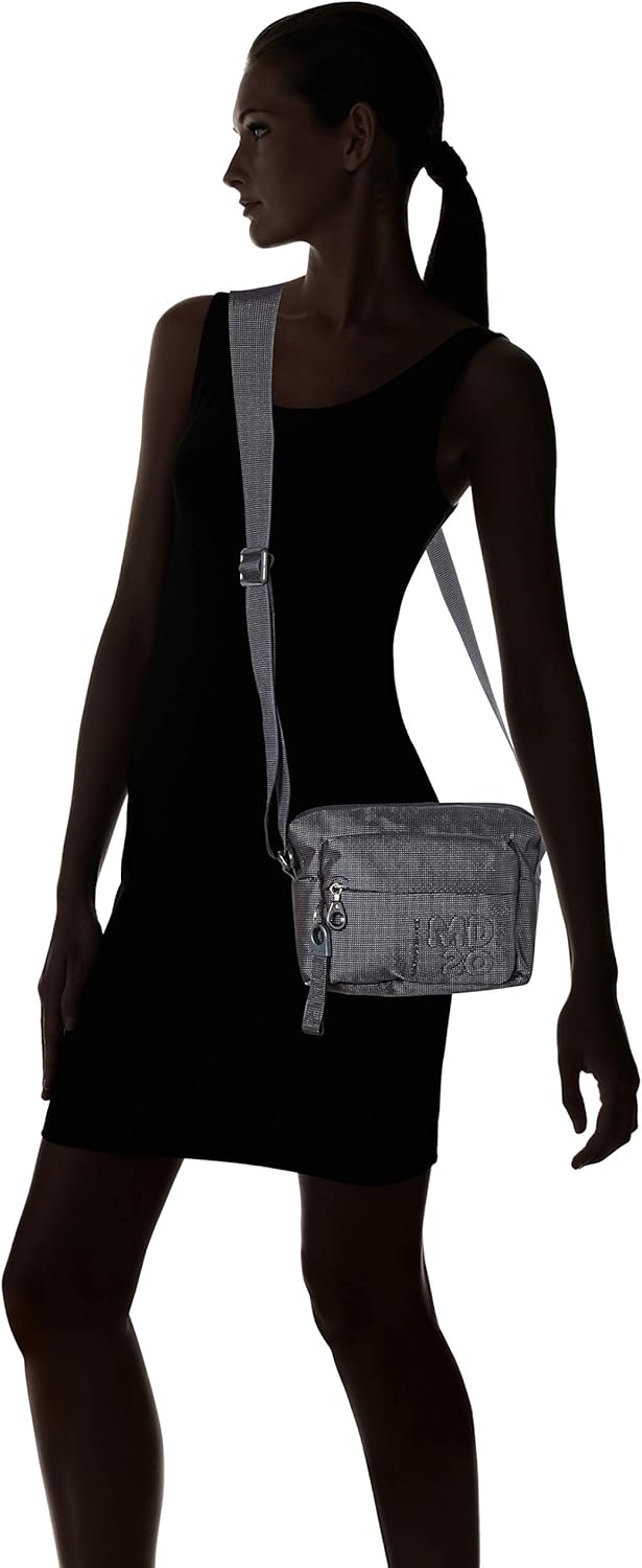 Mandarina Duck Damen Md 20 Umhängetasche Steel, Steel