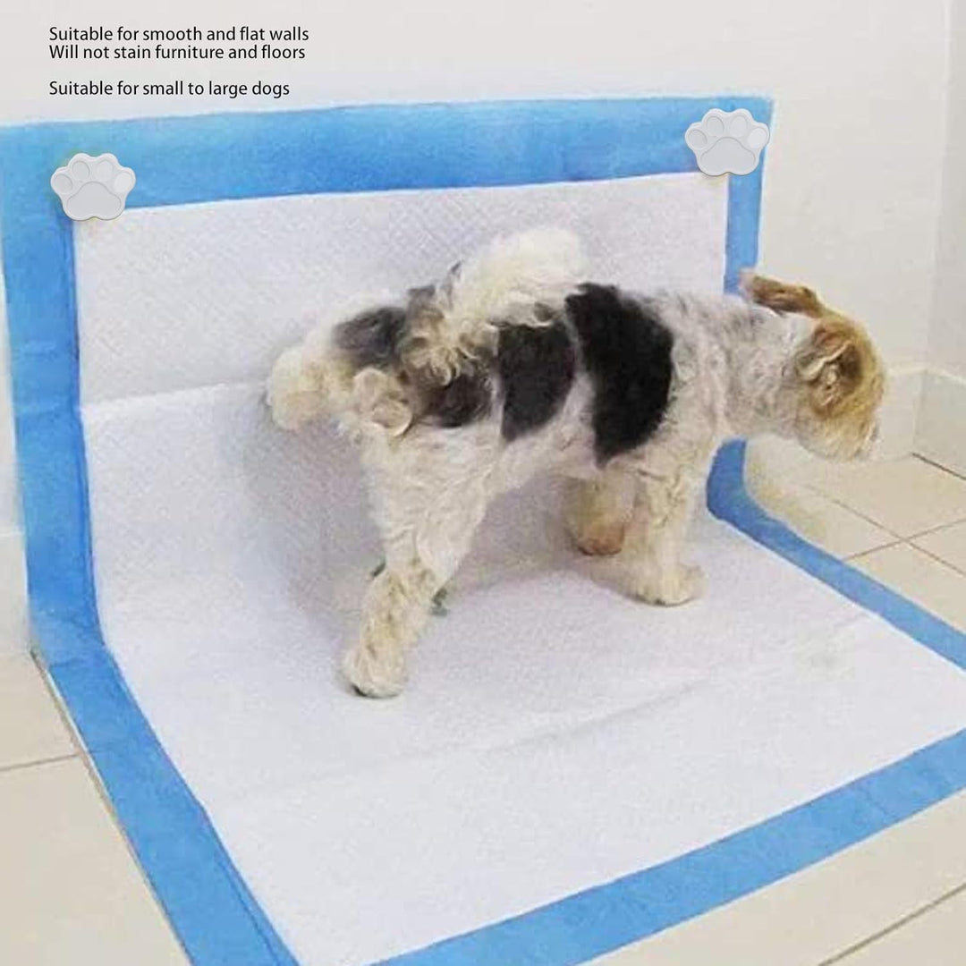 4 Stück Pinkel-Pad-Halter für Hunde, Starke Magnete, Töpfchen-Trainings-Pad-Halter, Indoor-Töpfchen-