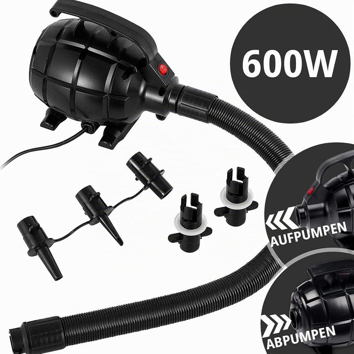 AIR Tracking TRACK Matte - aufblasbar Airtrack Tumbling Matte 10cm - 20cm hoch mit elektrischer Pump