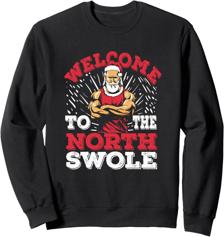 Lustiges Gewichtheben-Geschenk für eine Weihnachtsfeier Sweatshirt