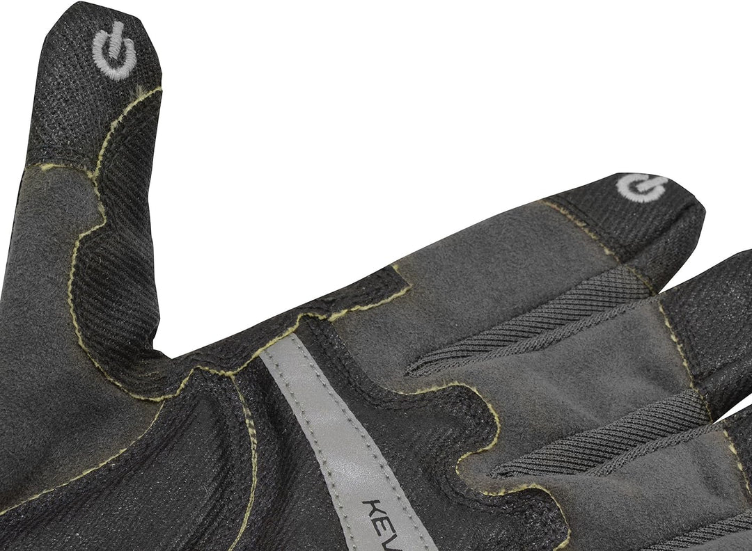 Cuda Fischerhandschuhe Offshore M blau/schwarz, M blau/schwarz