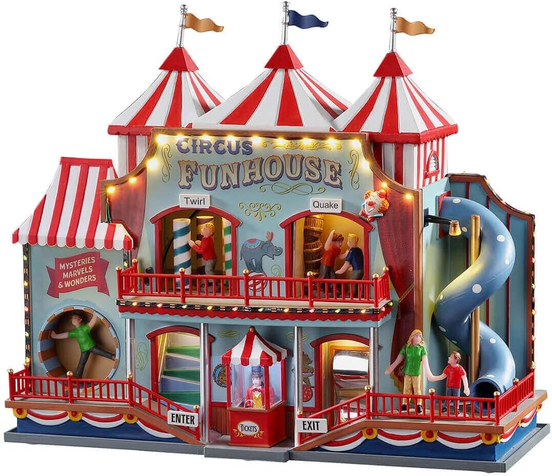 Lemax 05616-UK Carnival Sights & Sounds: Circus Funhouse