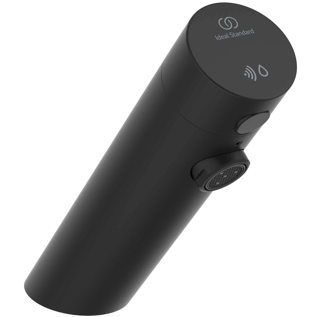Ideal Standard A7556XG Sensorflow Sensor-Waschtischarmatur Modern Batterie Schwarz, Modern Batterie
