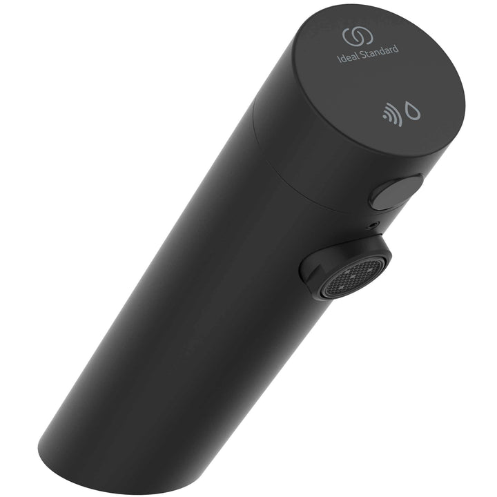 Ideal Standard A7556XG Sensorflow Sensor-Waschtischarmatur Modern Batterie Schwarz, Modern Batterie
