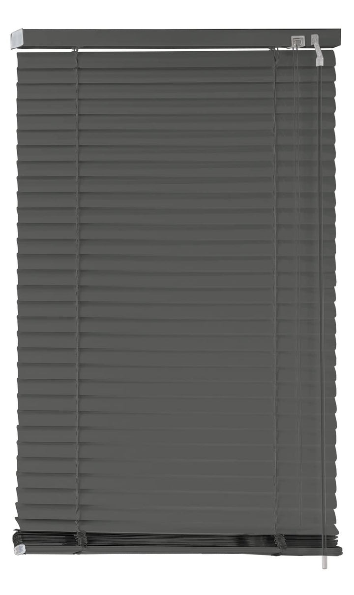 EXKLUSIV HEIMTEXTIL Aluminium Jalousie Lamellen 90 x 220 cm Grau Grau 90 x 220 cm, Grau 90 x 220 cm