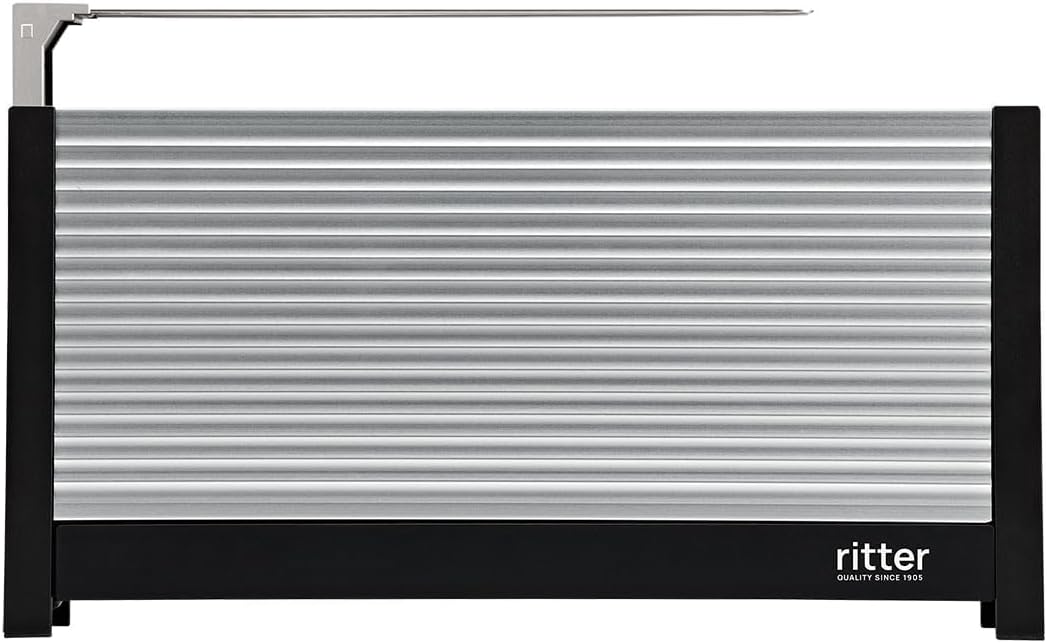 ritter volcano 3 Langschlitz Toaster mit Brötchenaufsatz, extra schmal, Made in Germany