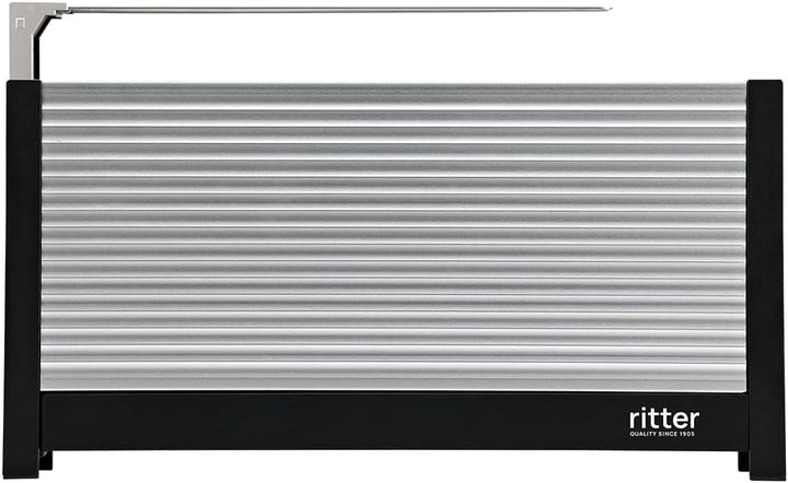 ritter volcano 3 Langschlitz Toaster mit Brötchenaufsatz, extra schmal, Made in Germany