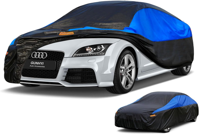 GUNHYI Autoabdeckung Wasserdicht und atmungsaktiv, Vollgarage Autoplane für Porsche 718, BMW Z4/M2,