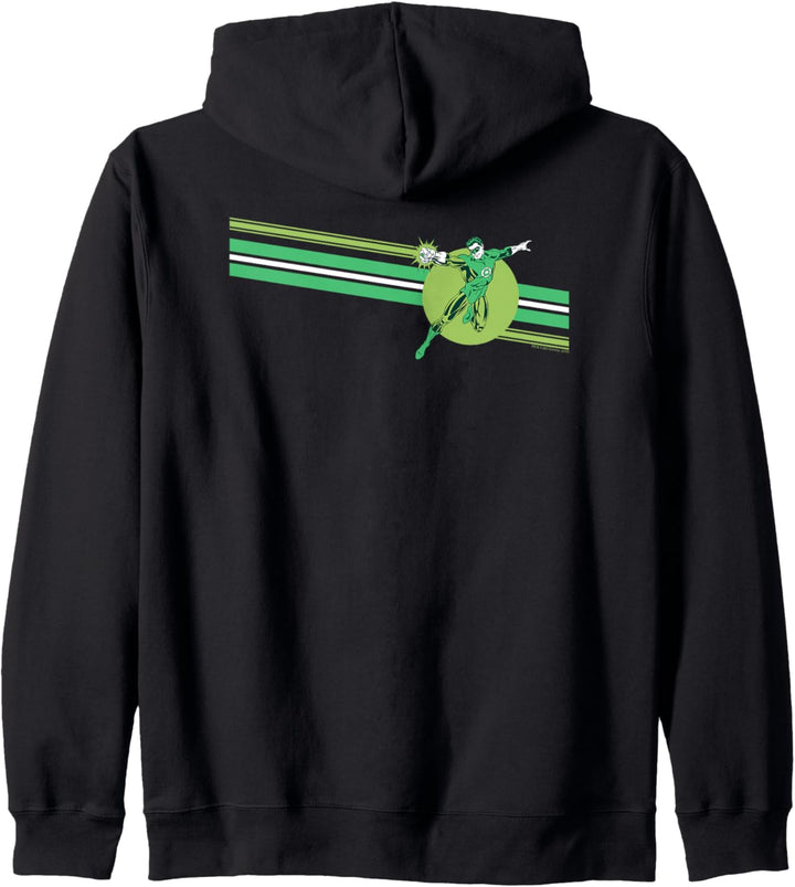 Green Lantern Lantern Stripe Kapuzenjacke