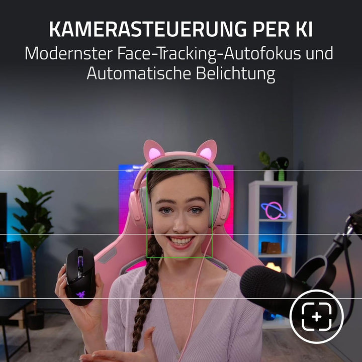 Razer Kiyo Pro Ultra - 4K-Webcam für Content und Streaming Kreation (Ultra High Dynamic Range-UHDR,