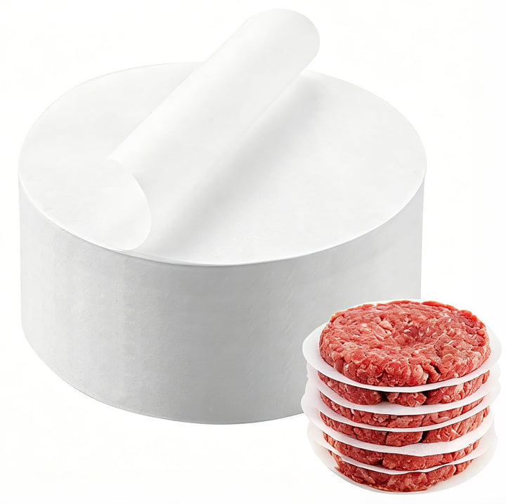 2000 Stück Burger Papier Rund 13cm Burgerpapier Backoblaten Antihaftbeschichtet Blatt Backpapier für