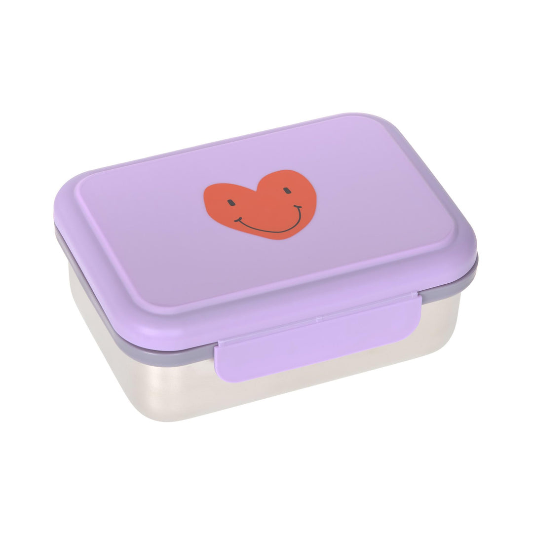 LÄSSIG Kinder Brotdose Edelstahl Lunchbox Frühstücksbox Nachhaltig Kindergarten Schule/Lunchbox Stai